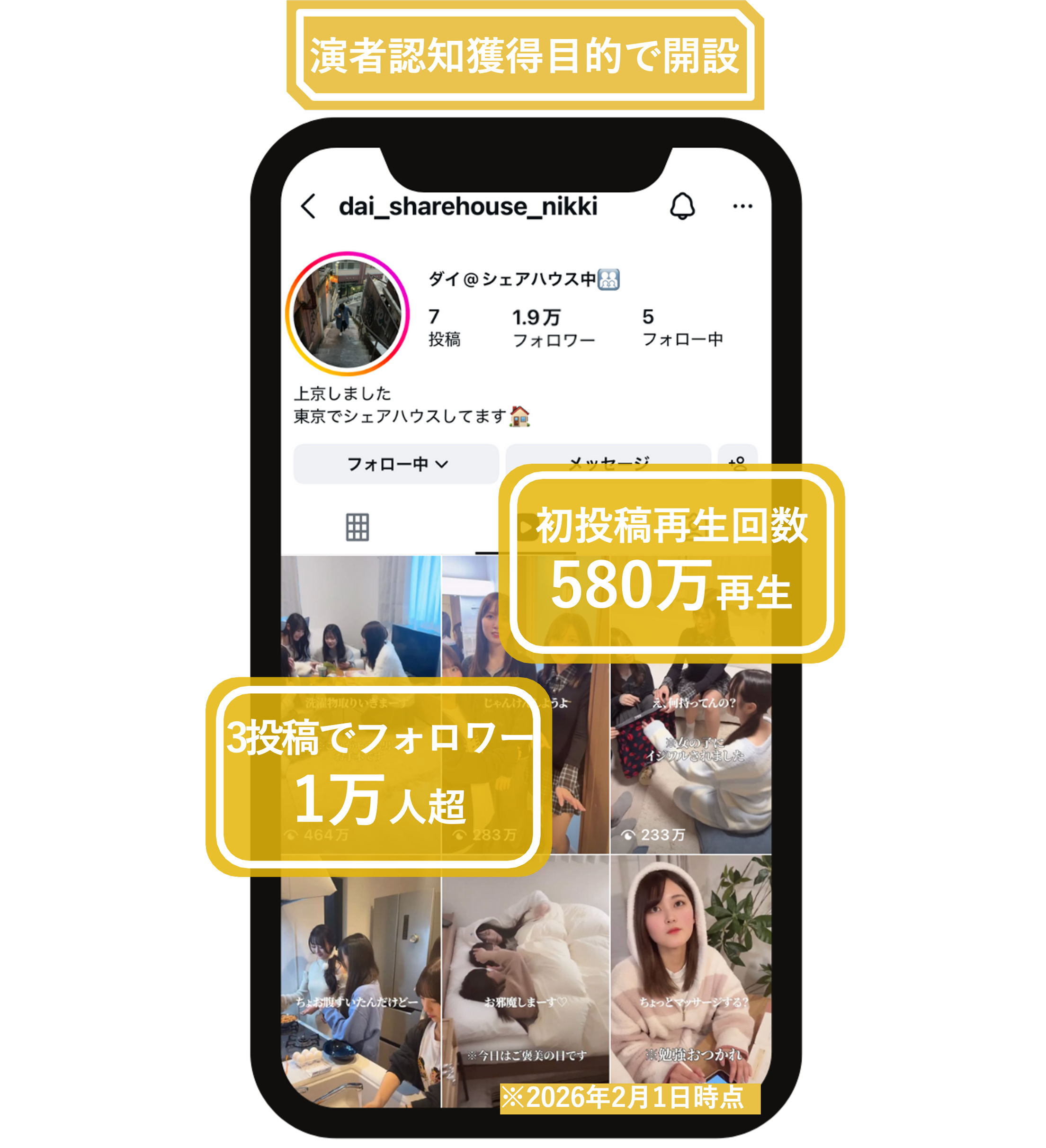 ダイ@シェアハウス中